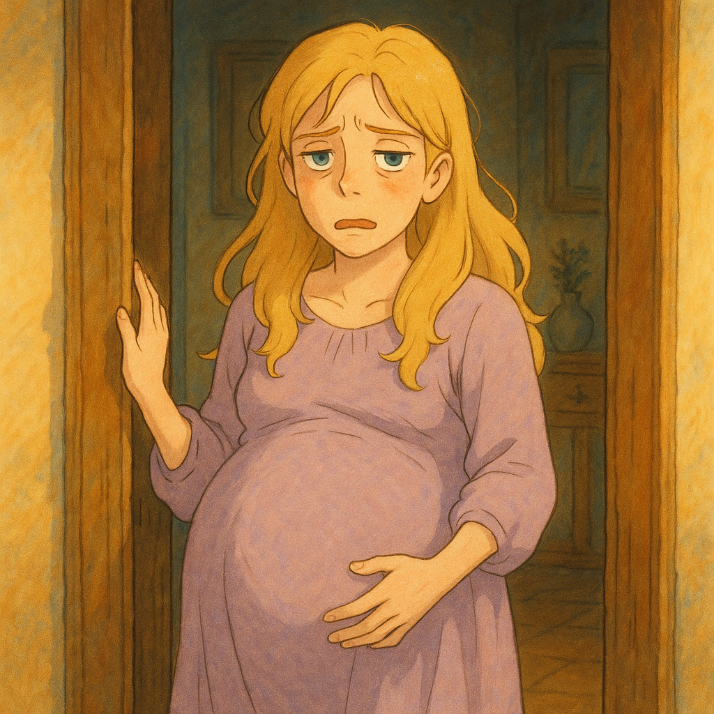 pregnant wife